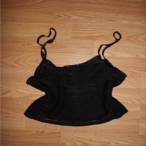 Black Colorchanging Top